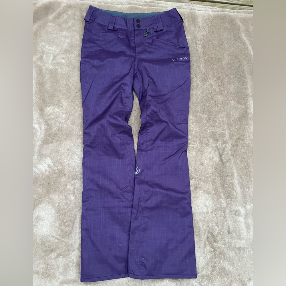Volcom purple ski & snow pants